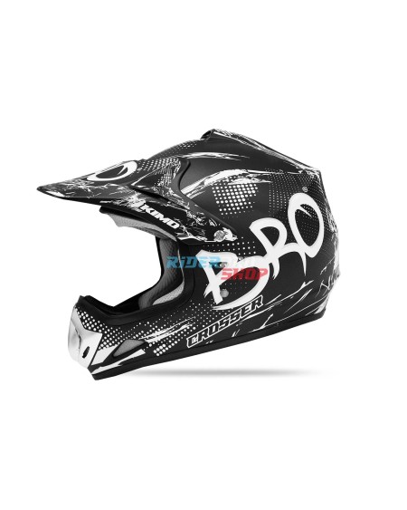 🏍️ Casco Cross Bro Mate: Stile e Sicurezza per Motocross - RiderProShop