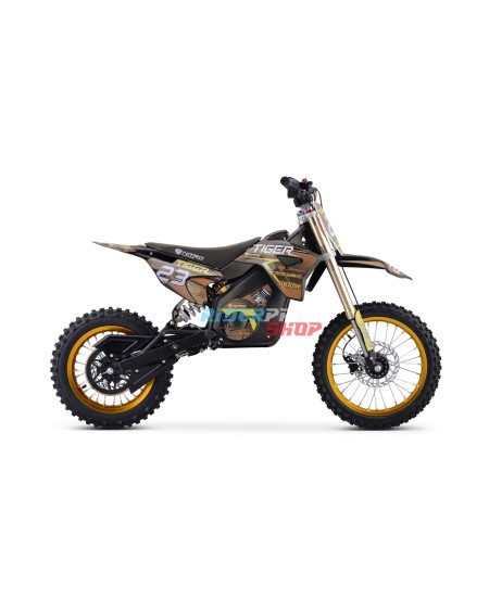 🏍️ Tiger DELUXE 14/12: Teen's Dream E-Motorbike – Power & Style! - RiderProShop