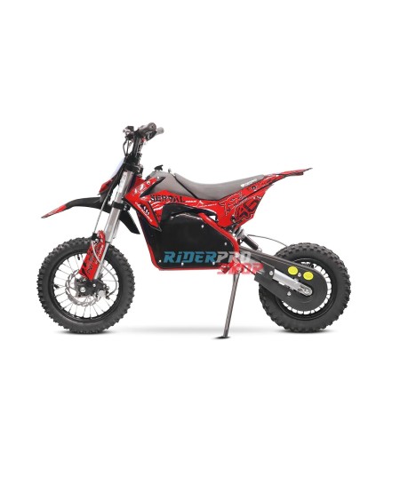 🏍️ Serval PRM 12" 1200W: Elektrische Mini-Motor voor Jonge Rijders - RiderProShop