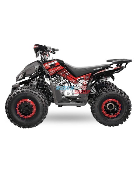 🌟 Rizzo RS8-3G Platinum: Veilige 125cc Teen Quad voor Offroad Avonturen! - RiderProShop