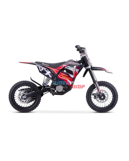 Tiger VX DLX 12" 1000W - Uw Ideale Offroad Elektrische Crossmotor 🏍️ - RiderProShop