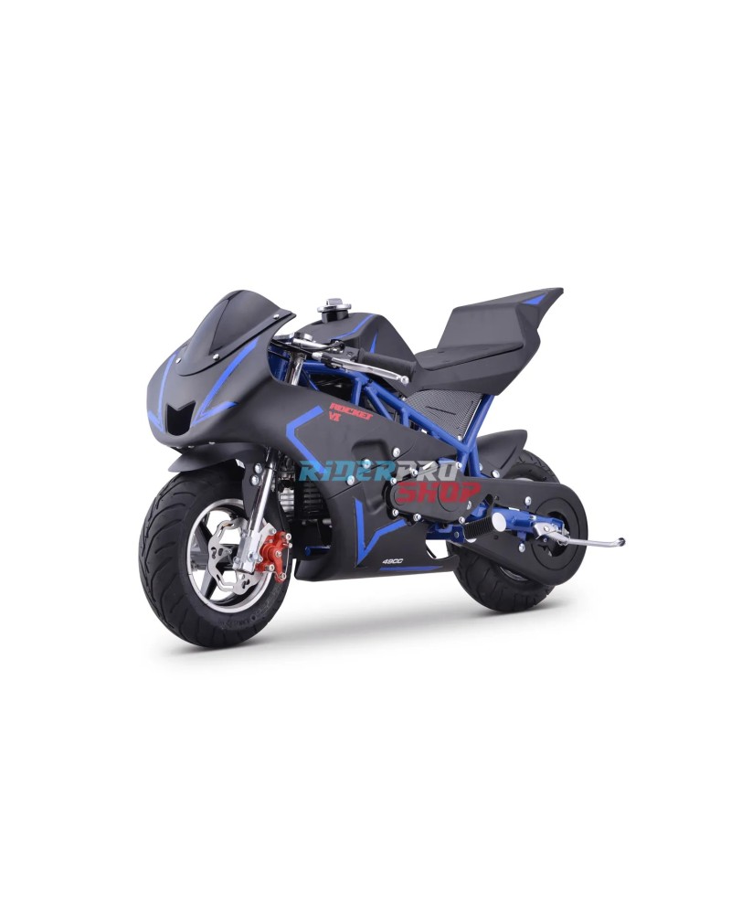 🏍️ Ontdek Rocket VX 6" Sport 50cc Pocketbike: Innovatie & Prestaties - RiderProShop