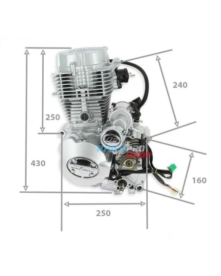 🏍️ Motor Dirt Bike Lifan 250cc 167FMM | Potencia y Fiabilidad | RiderProShop