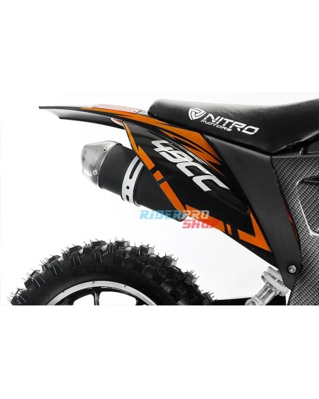 🏍️ Gepard DLX 49cc : Pocket Cross Performant & Stylé - RiderProShop