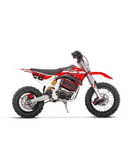 🏍️ Moto Eléctrica Niño Velocifero 1000W 60V: Aventura Segura - RiderProShop
