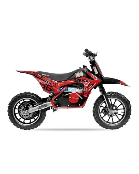 🏍️ Serval PRM 10" Kids Electric Motocross: Ultimate Performance! - RiderProShop