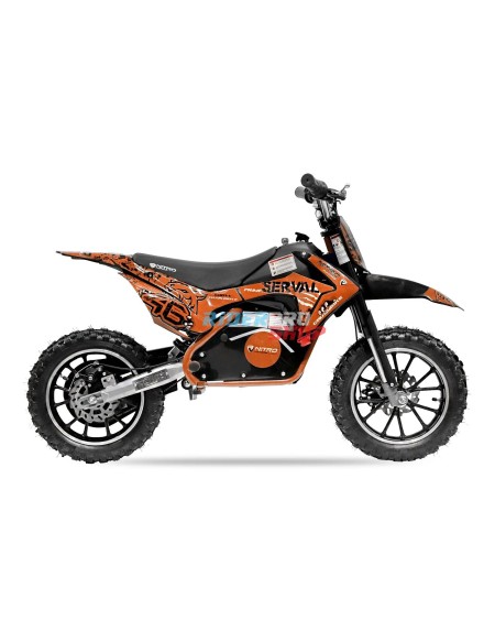 🏍️ Serval PRM 10" Kids Electric Motocross: Ultimate Performance! - RiderProShop