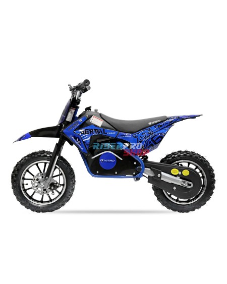 🏍️ Serval PRM 10" Kids Electric Motocross: Ultimate Performance! - RiderProShop
